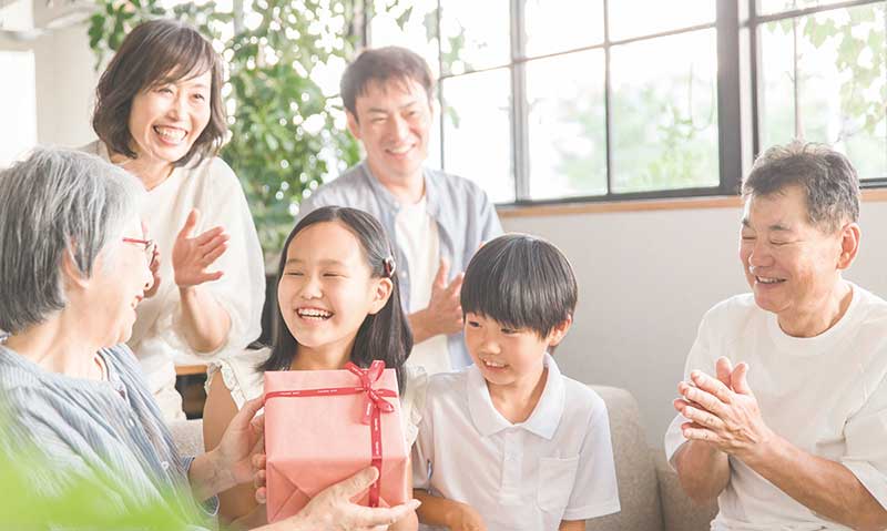 家族団らんのひととき